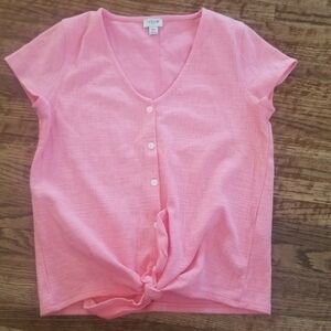 J Crew Button Down Short Sleeve